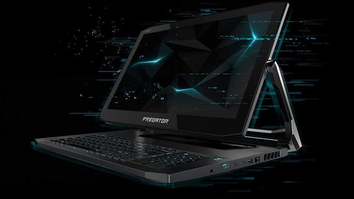 Acer анонсувала ігровий ноутбук нестандартної форми