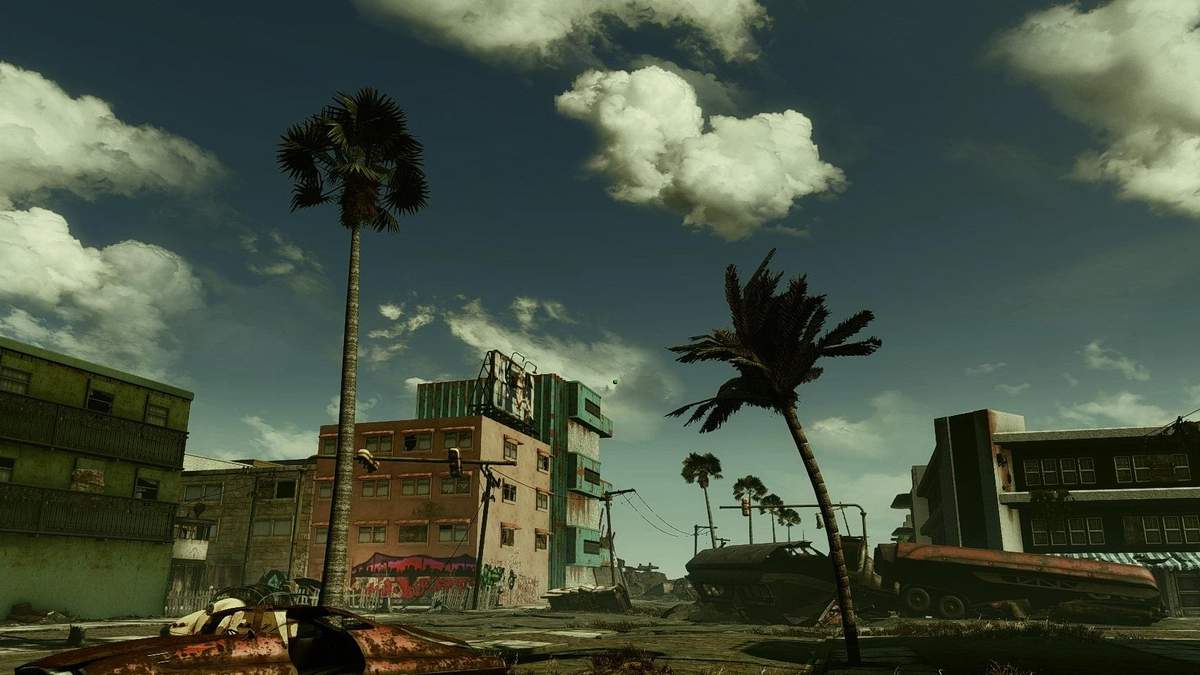 Представили модификацию Fallout Miami для игры Fallout 4