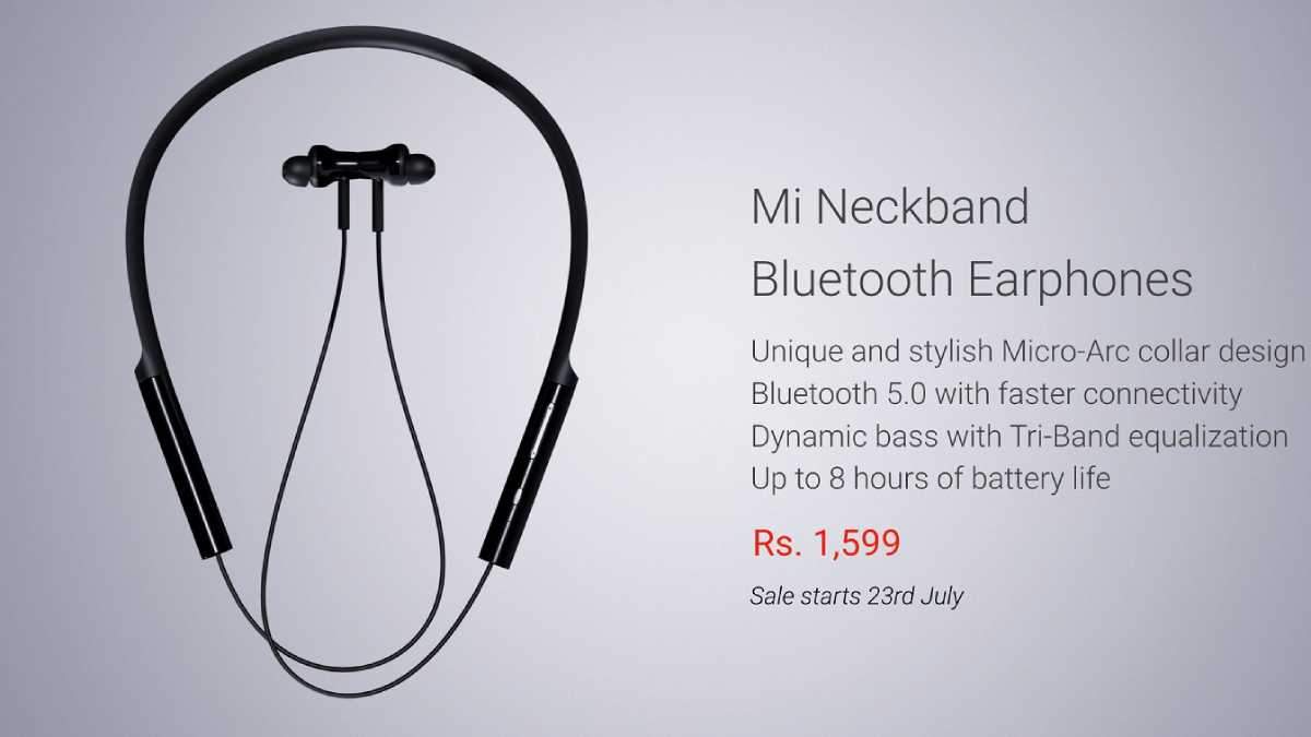 Mi Neckband Bluetooth Earphones – навушники для бігу Mi Neckband Bluetooth Earphones – навушники для бігу