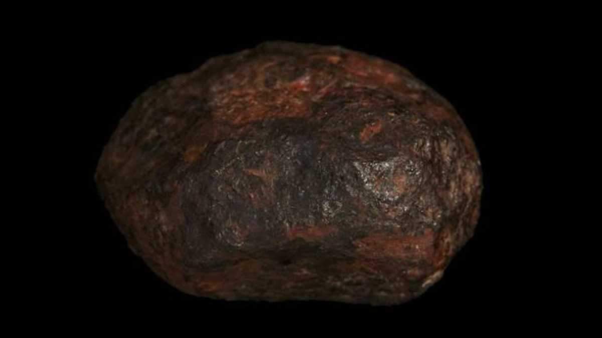 В середині метеориту знайшли нетиповий матеріал В середині метеориту знайшли нетиповий матеріал
