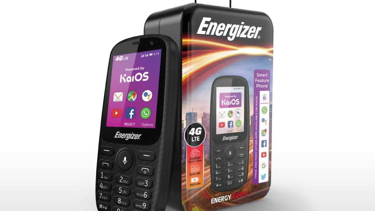 Energizer представила кнопковий телефон з 4G Energizer представила кнопковий телефон з 4G