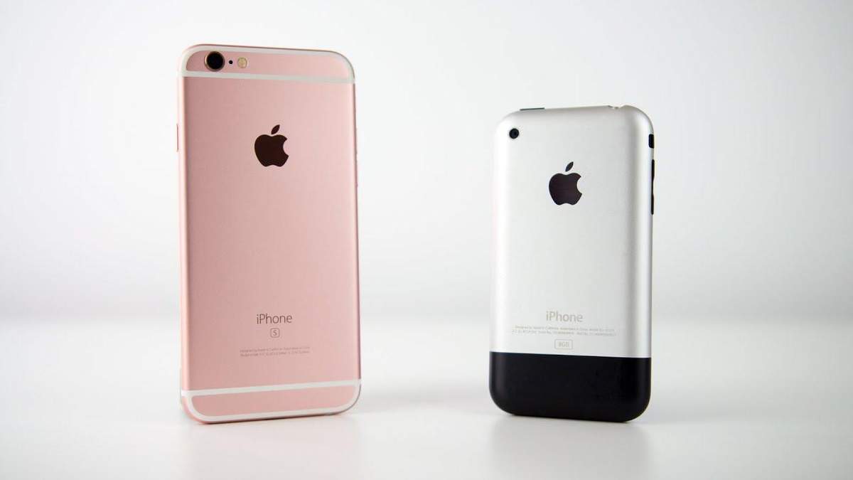 Як змінювався iPhone протягом 12 років Як змінювався iPhone протягом 12 років