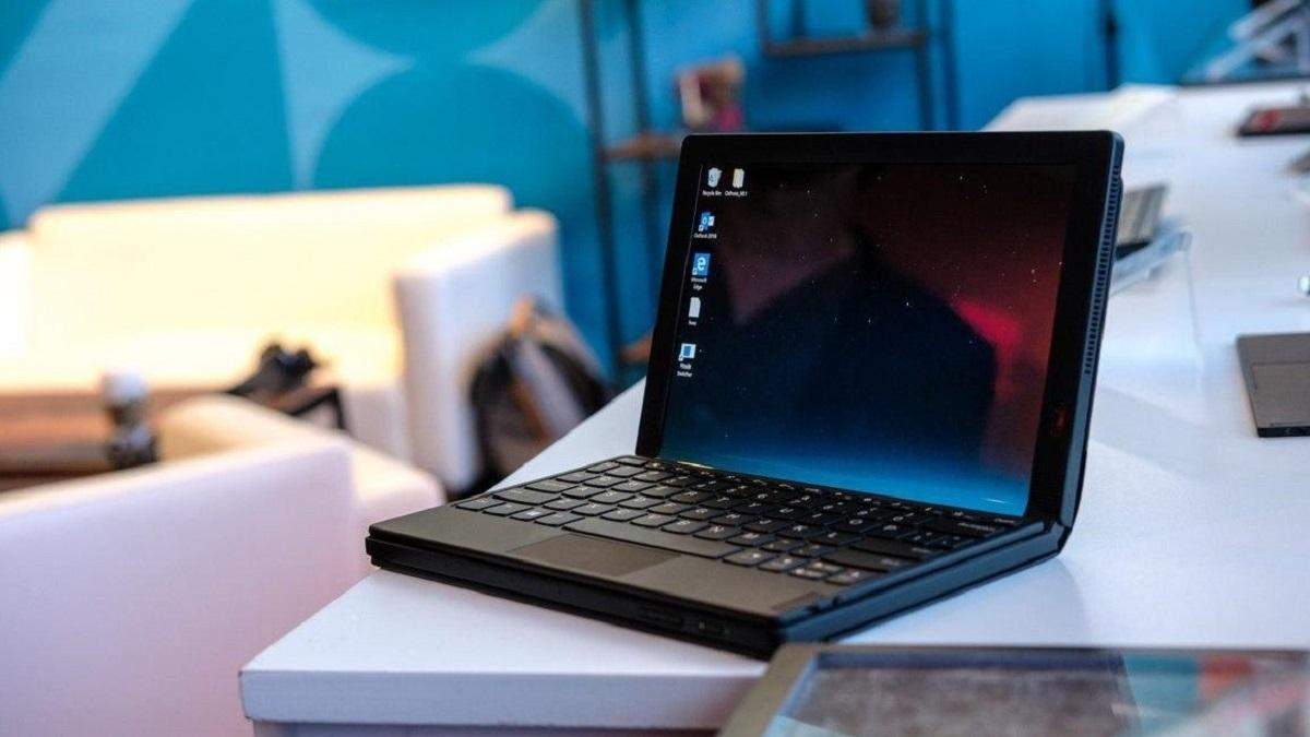 Lenovo представила ThinkPad X1 Fold – первый в мире ноутбук с гибким дисплеем: фото
