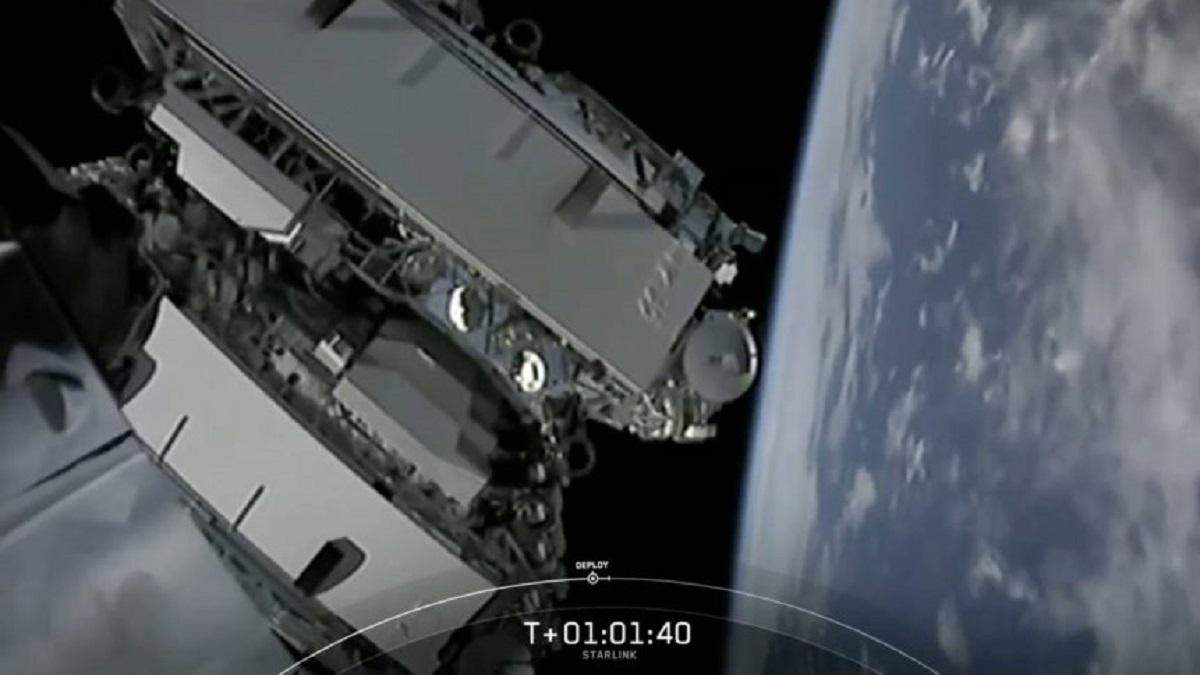 SpaceX вывела на орбиту еще 60 спутников Starlink SpaceX вывела на орбиту еще 60 спутников Starlink
