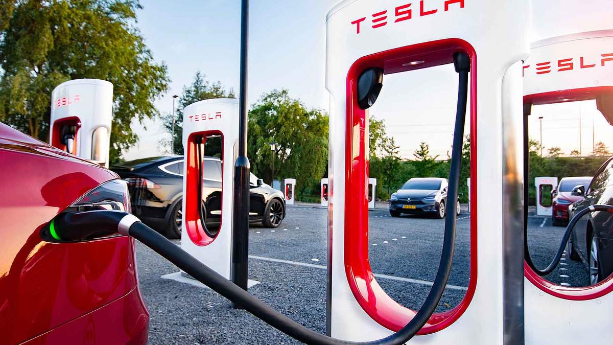 Зарядная станция Tesla Supercharger – где будет в Украине Зарядная станция Tesla Supercharger – где будет в Украине