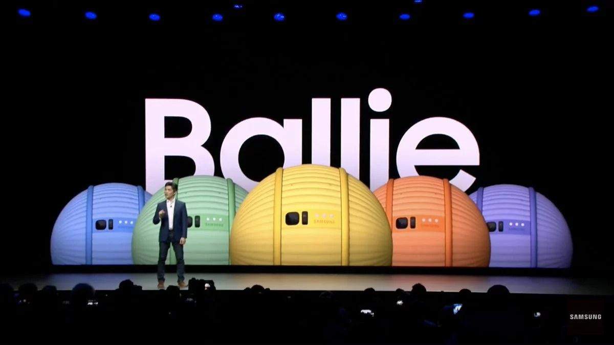 Робот-компаньон Ballie Робот-компаньон Ballie