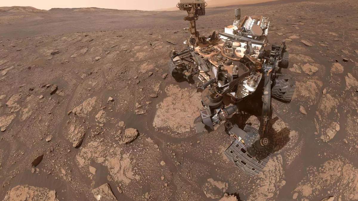 NASA виклало фото Curiosity з Марсу NASA виклало фото Curiosity з Марсу