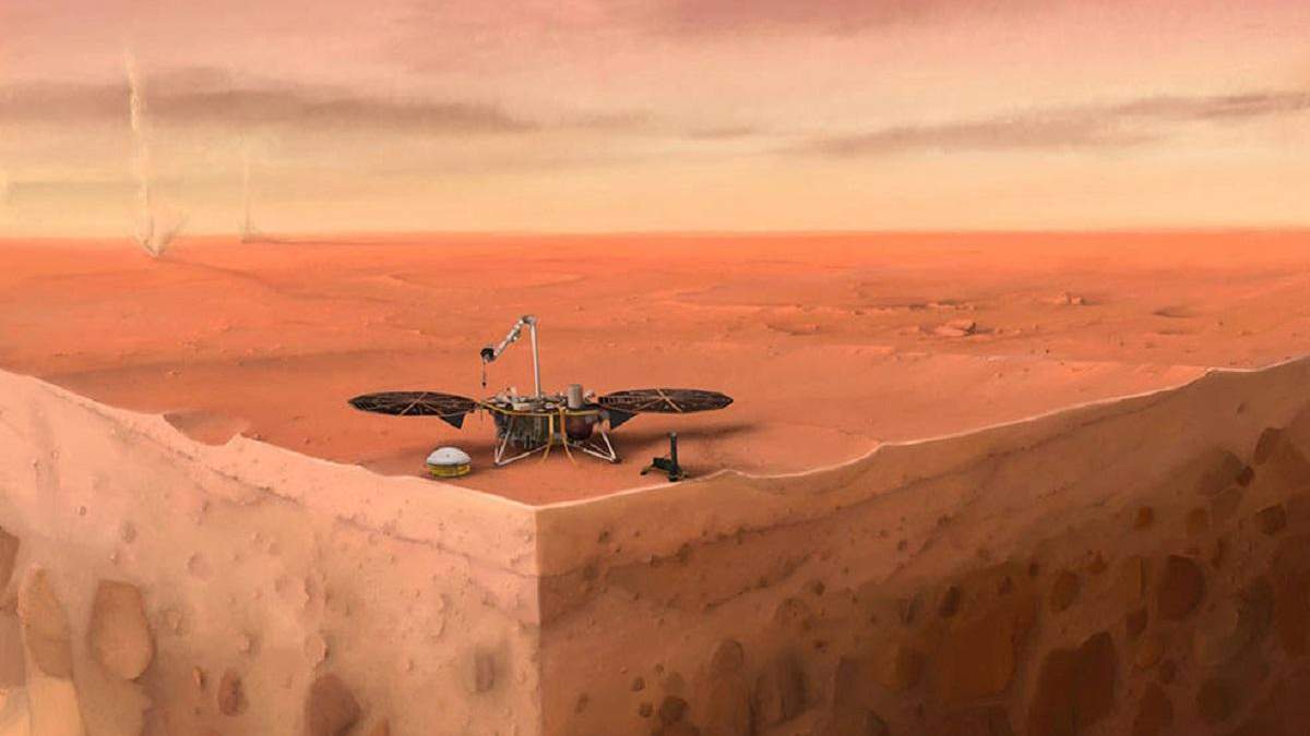 InSight на Марсі InSight на Марсі