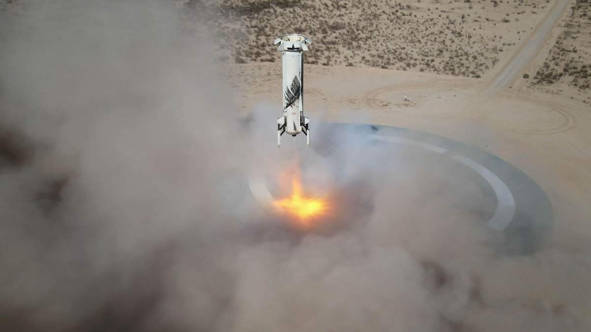 Старт New Shepard Старт New Shepard