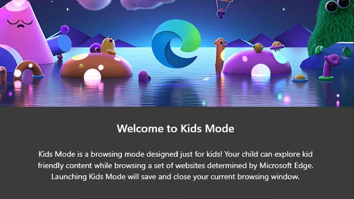 Microsoft начала тестировать детский режим в браузере Edge