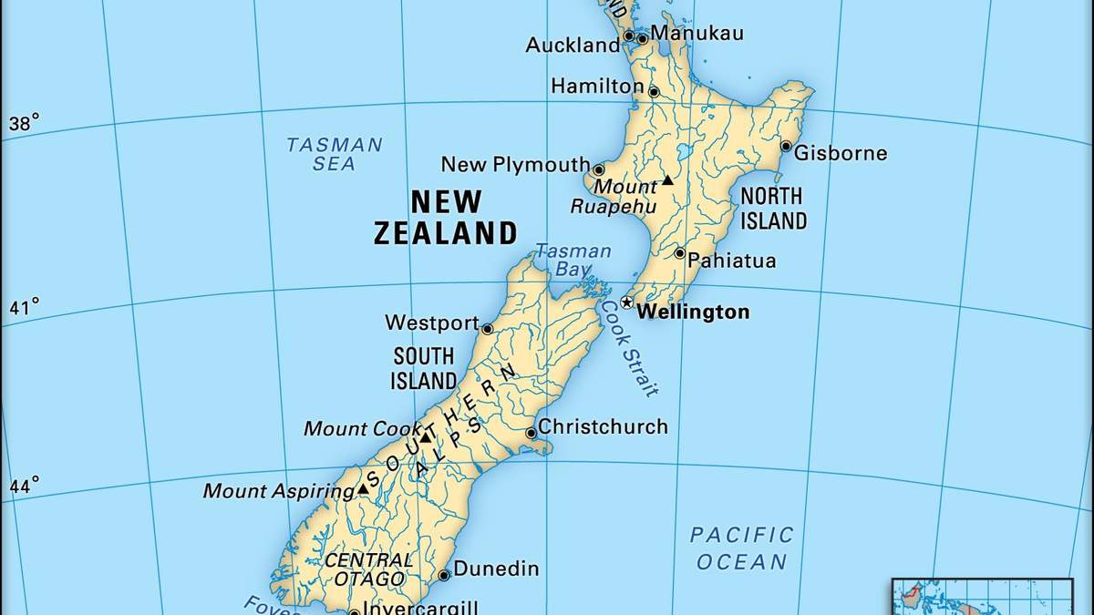 Нова Зеландия Фото