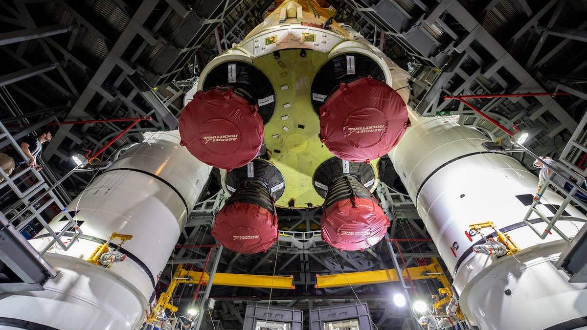 Ракета для полетов на Луну: ракета получила программное обеспечение