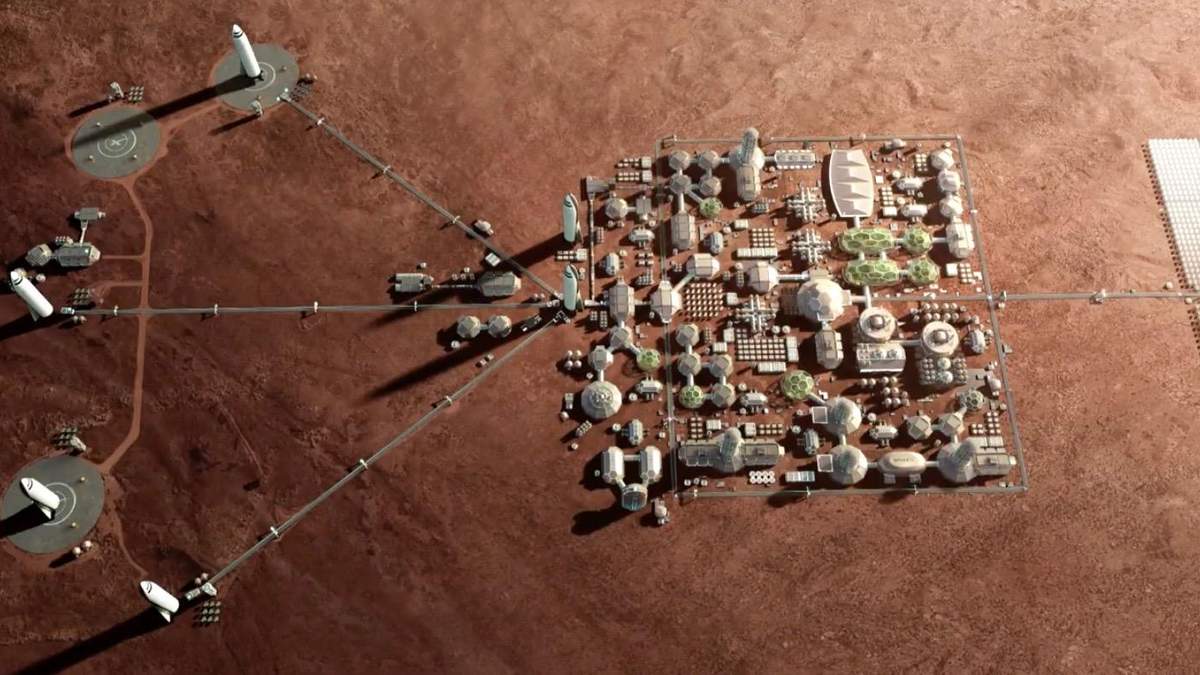 Ученые предложили технологию создания марсианского бетона из крови, пота и слез космонавтов