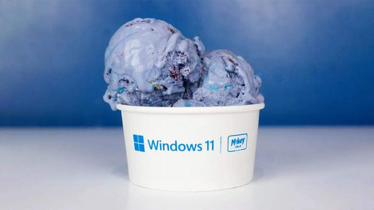 Microsoft випустила морозиво на честь виходу Windows 11 і роздала його безплатно - Новини технологій - Техно