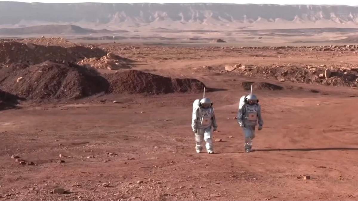 Имитация проживания в кратере на Марсе: в израильской пустыне начали важный эксперимент