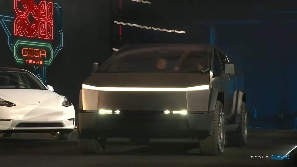 Elon Musk unveils updated Cybertruck electric pickup truck