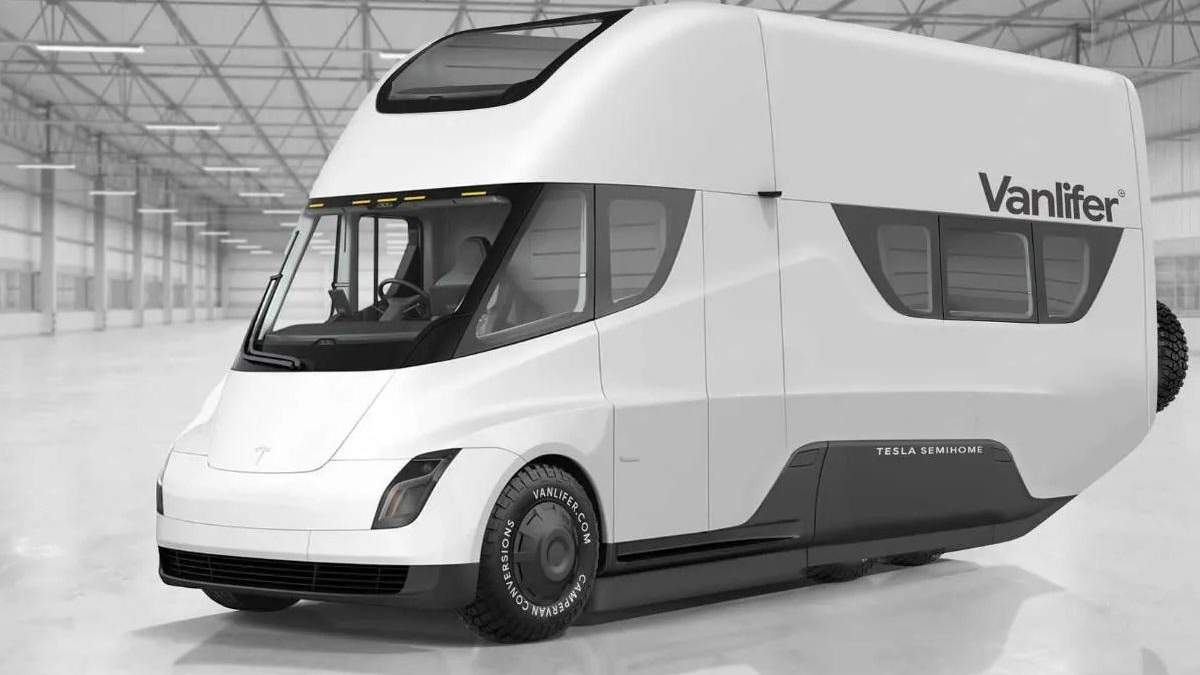 Tesla considers creating a robotic van with wide transformation possibilities