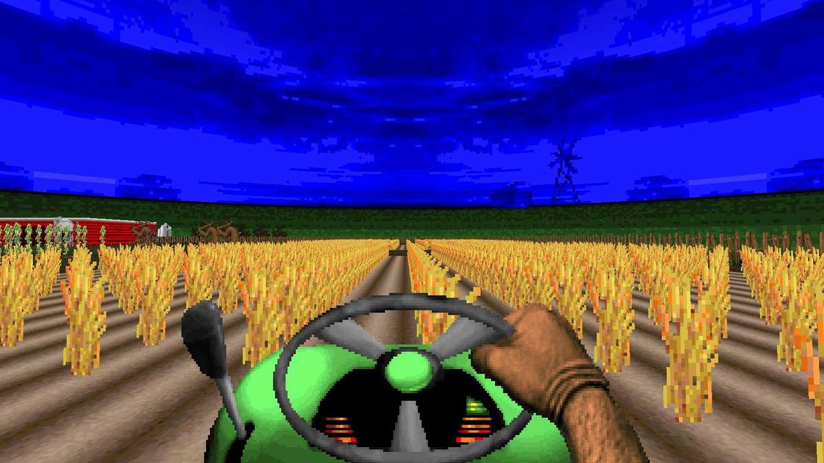 A hacker launched the cult shooter Doom on a John Deere tractor