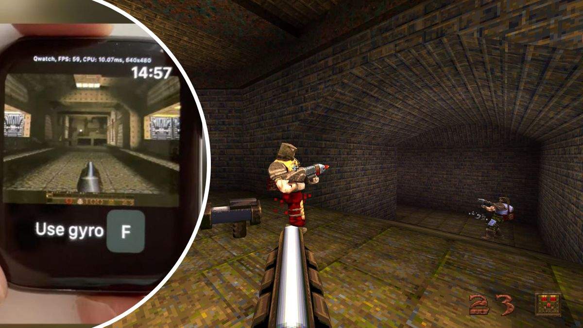 Quake is now playable on Apple Watch