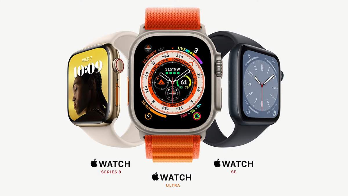 Apple introduced three smartwatch models at once, one of which is completely new