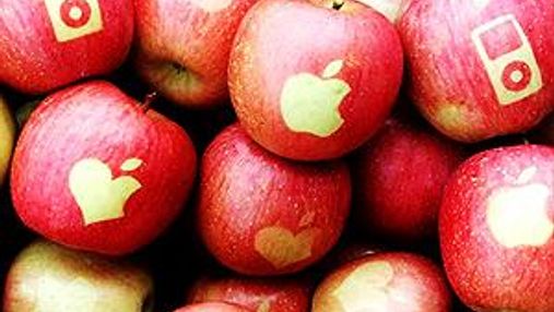 Завтра сторонники Apple раздадут 100 килограммов яблок