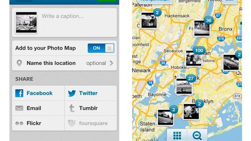 З новим Instagram 3.0 користувачі можуть розміщувати фото на карті