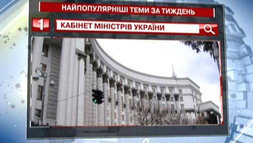 Кабінет міністрів України - найпоширеніший запит українців в "Яндексі"