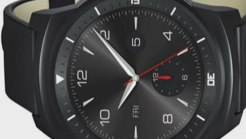 LG показала розумний годинник з круглим екраном P-OLED