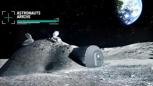 "Деревня" на Луне может стать первой космической базой землян