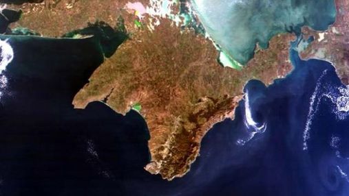 Астронавт показав, як виглядає Крим з космосу 