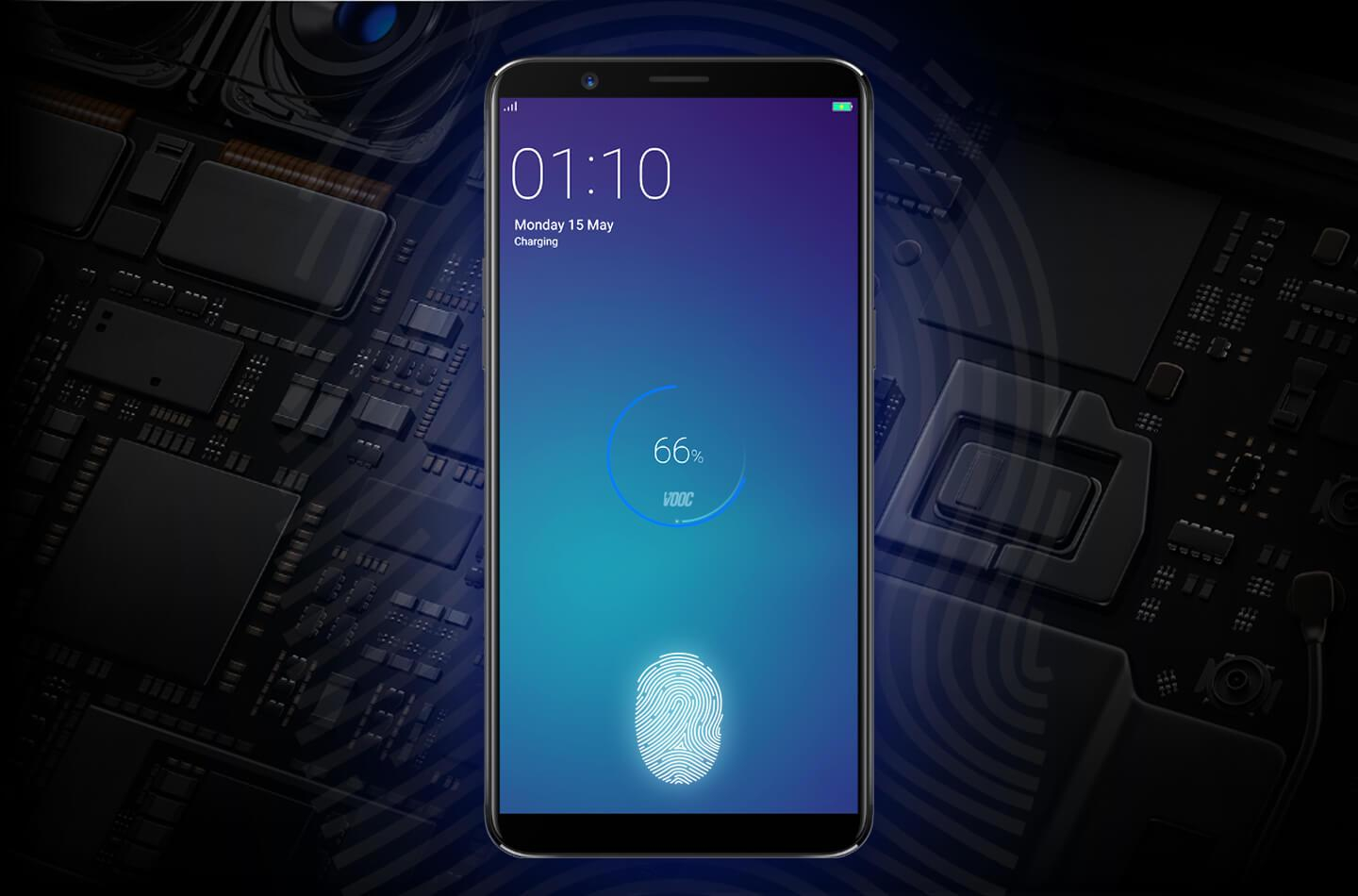 Еще одна китайская компания получила патент на сканер отпечатков, встроенный под дисплеем