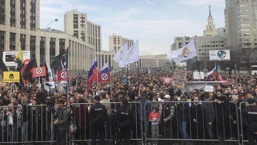 У Москві розпочався масштабний мітинг проти блокування Telegram