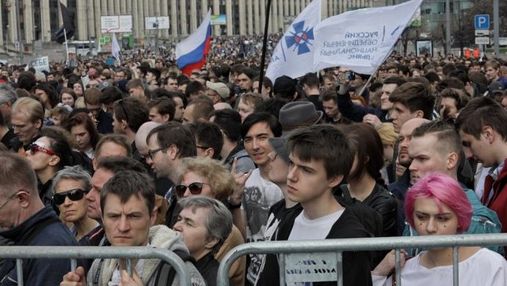 "Долой царя": кто пришел на митинг против запрета Telegram в России