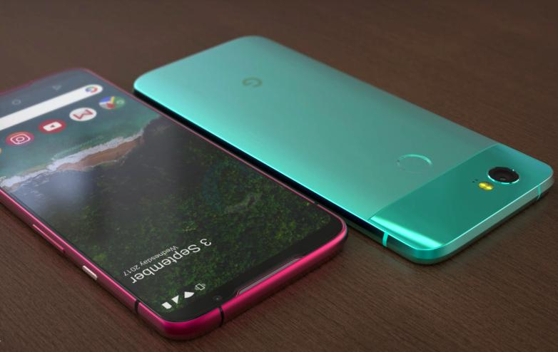 В сети показали новый рендер Google Pixel 3