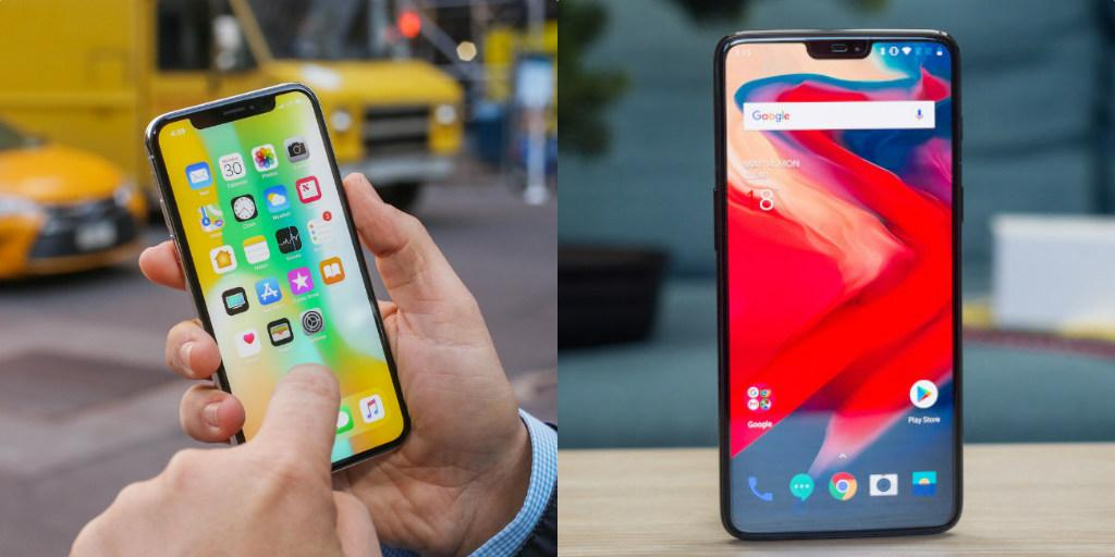 iPhone X и OnePlus 6: какой смартфон круче - сравнение