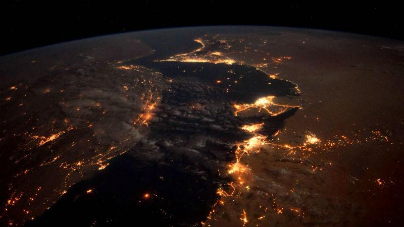 Астронавт NASA зробив надзвичайне фото Перської затоки з космосу