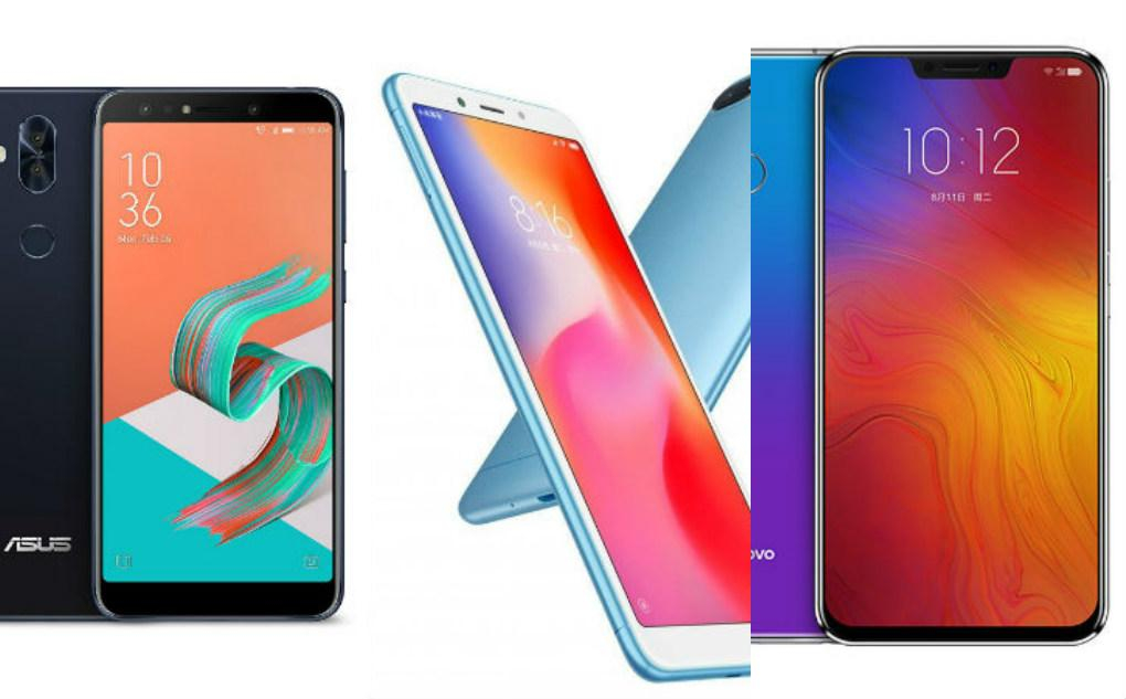 Xiaomi Redmi 6, Asus Zenfone 5Q, Lenovo Z5: обзор новинок