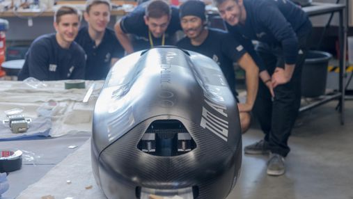 Інженери розігнали капсулу Hyperloop до рекордної швидкості Інженери розігнали капсулу Hyperloop до рекордної швидкості