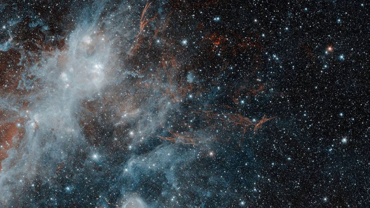 Космический "призрак": в NASA показали интересный снимок