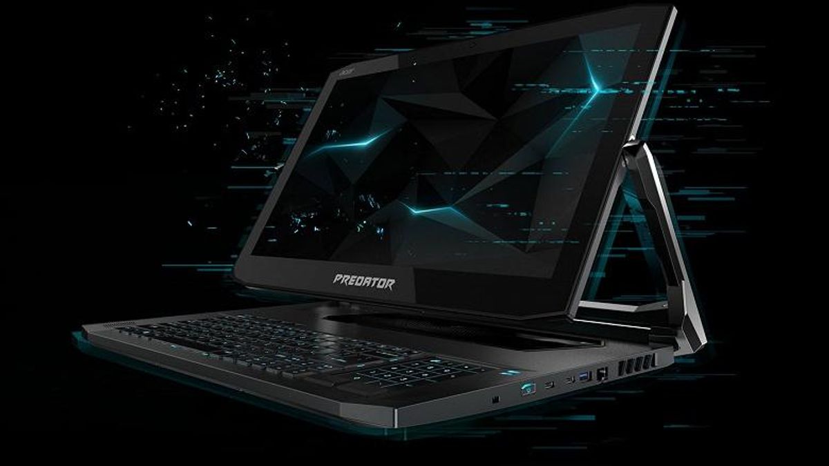 Acer анонсировала игровой ноутбук нестандартной формы