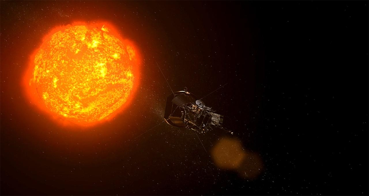 Зонд, направляющийся к Солнцу, прислал свой первый снимок