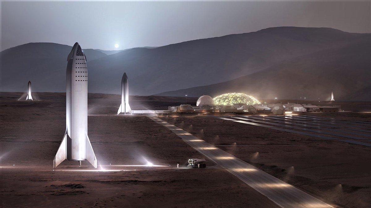 Как будет выглядеть колонизация Марса – Илон Маск обнародовал прототип