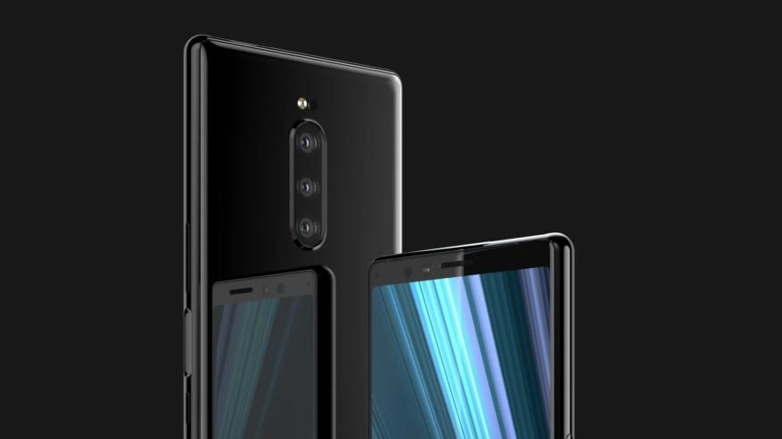 Дизайн Sony Xperia XZ4 с тремя камерами показали в сети