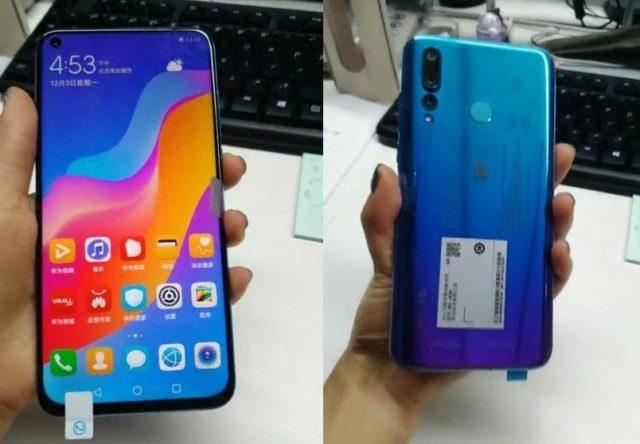 Смартфон Huawei Nova 4 с дырявым экраном: фото