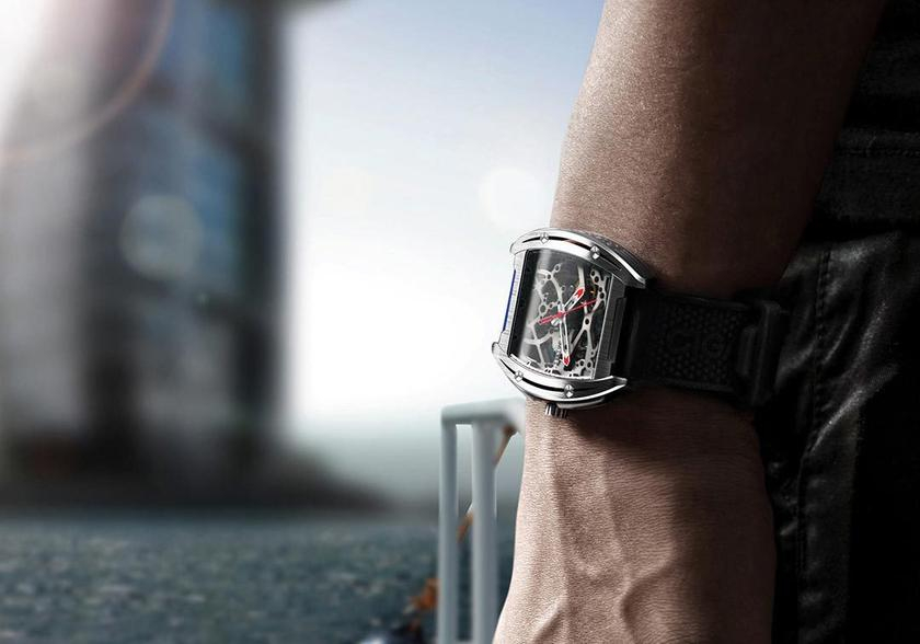 Xiaomi выпустила еще одни часы с прозрачным механизмом