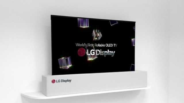 LG показала уникальный телевизор OLED TV R, который можно сворачивать в трубочку