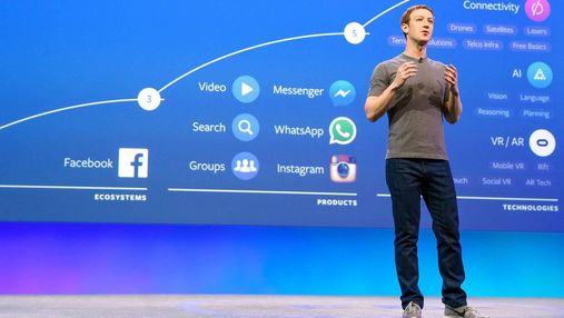 Цукерберг  хоче розділити  Facebook на два незалежних бізнеси