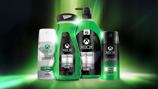 Microsoft представила лінійку по догляду за тілом Lynx Xbox
