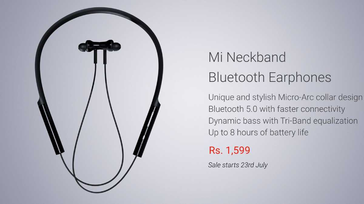 Xiaomi выпустила новые беспроводные наушники для бега