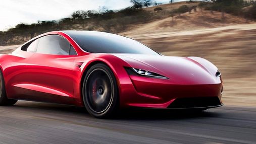 Электрокар Tesla Roadster получит реактивные двигатели: детали